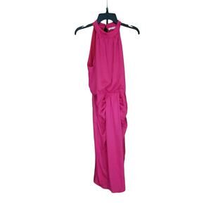 NWT‎ Kirundo Magenta Empress Halter Dress Sz S Wedding Summer Cocktail Party